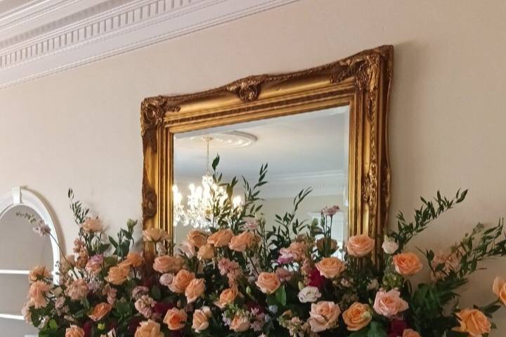 Floral Fireplace
