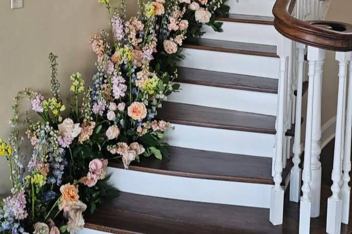 Floral Stairway