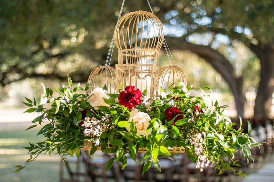 Hanging floral