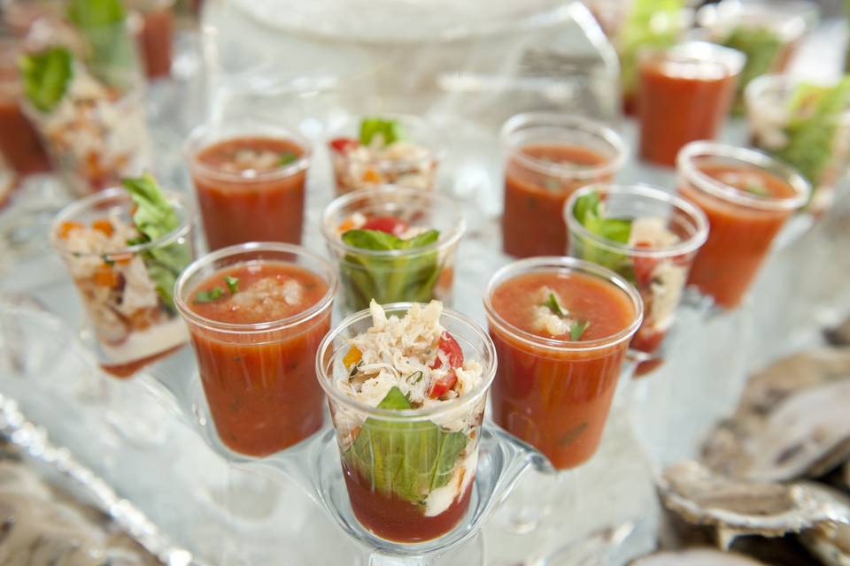 Crab and Shrimp Shooters