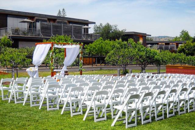 Ceremony on the lawn