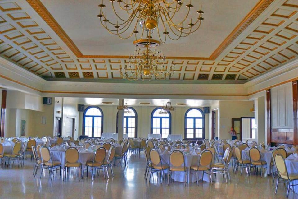 Magnificent banquet hall