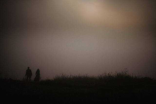 Foggy Sunrise Engagement