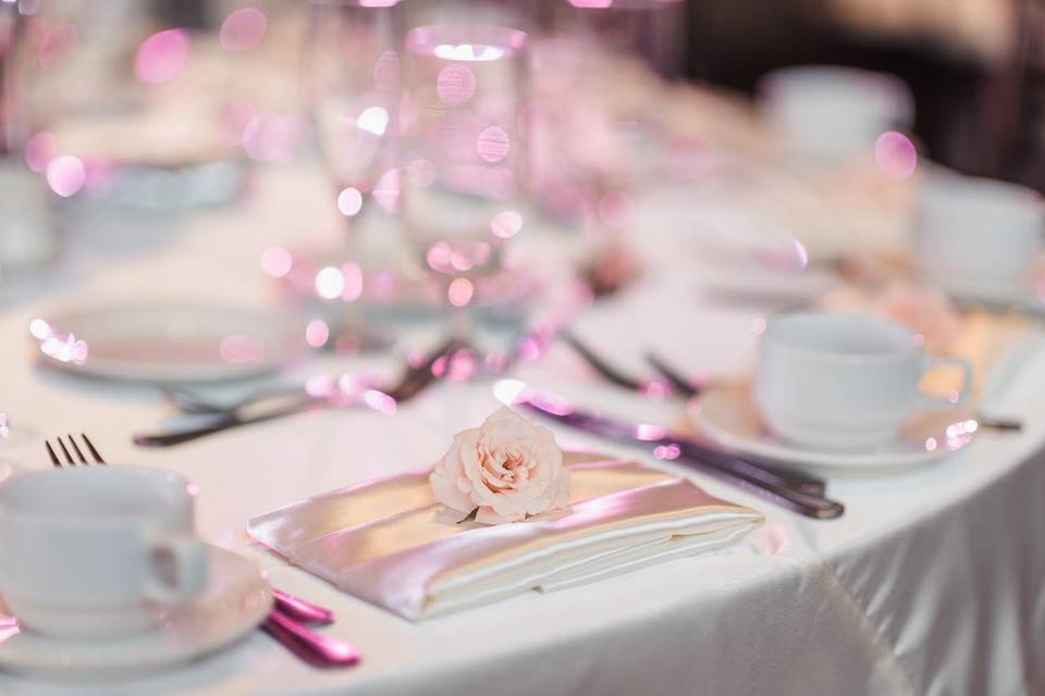 A delicate rose touch