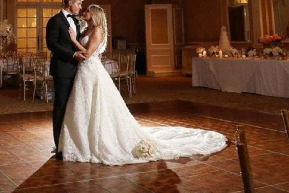 Ballroom dome decorated