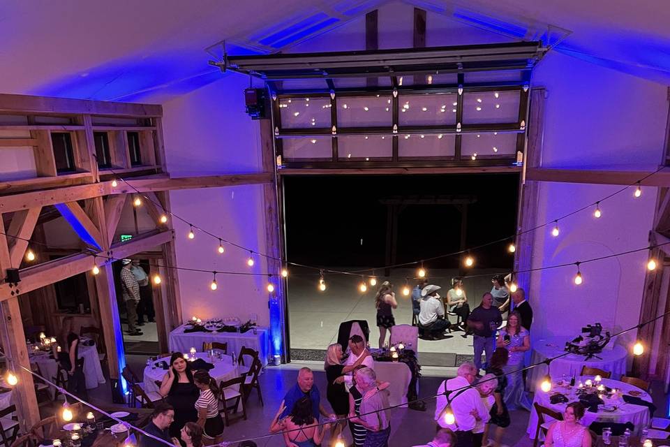 Reception Uplighting