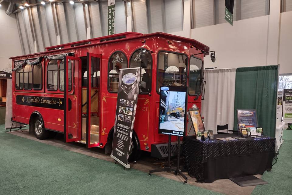 24 Red Trolley