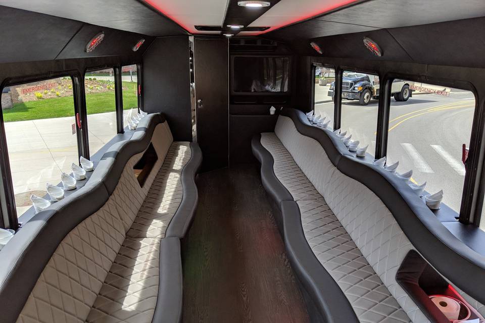 26-3 Limo bus interior