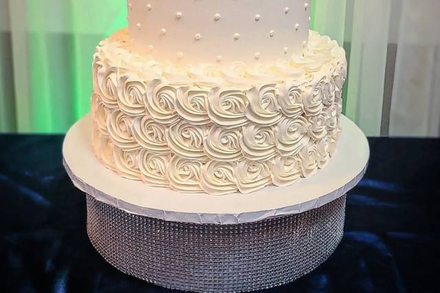 Mixed textures buttercream