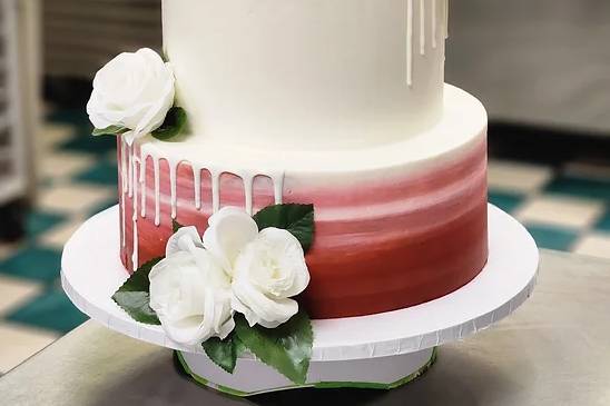 Ombre buttercream with drips