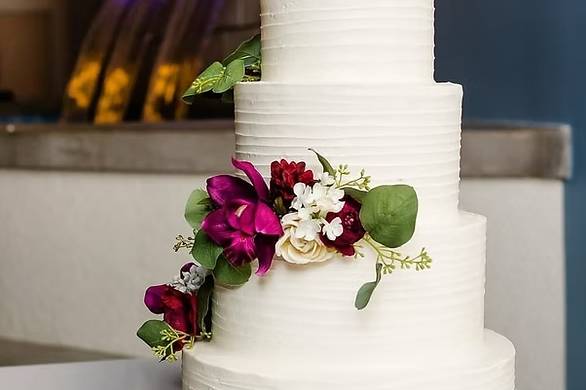 Light textured buttercream