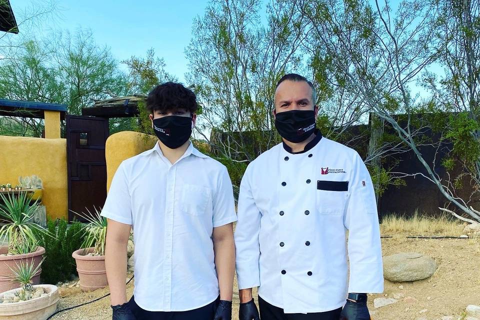 Chef and Assistant