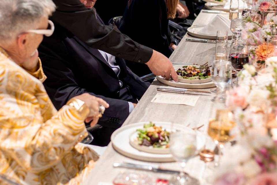 Dinner Table Setup