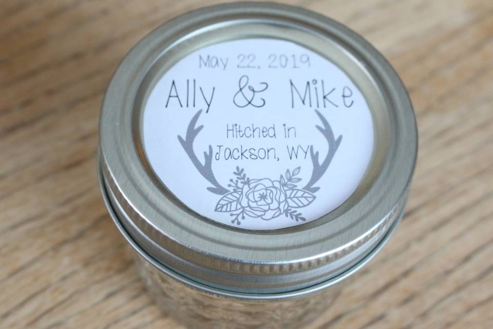 Popular Rustic Themed Favor