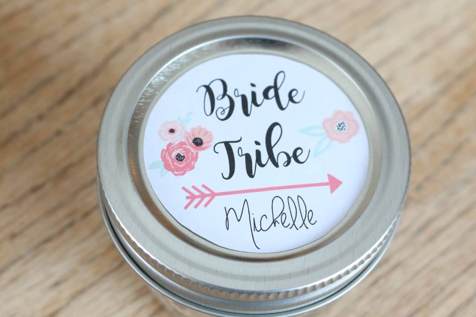 Bride Tribe Candle or Scrub