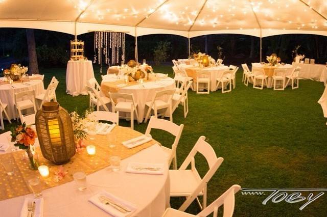 Wedding Lighting - Big Tent Events