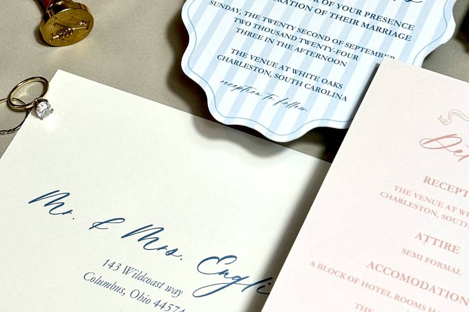Custom Wedding Invitations
