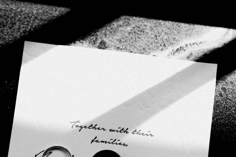 Letterpress Invitation
