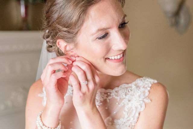 Bride Getting Shot