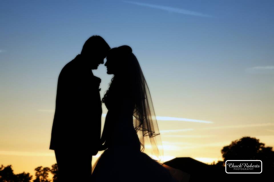 Couple's silhouette