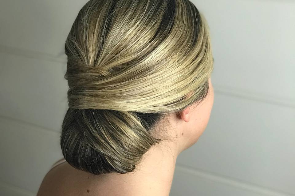 Bridal updo