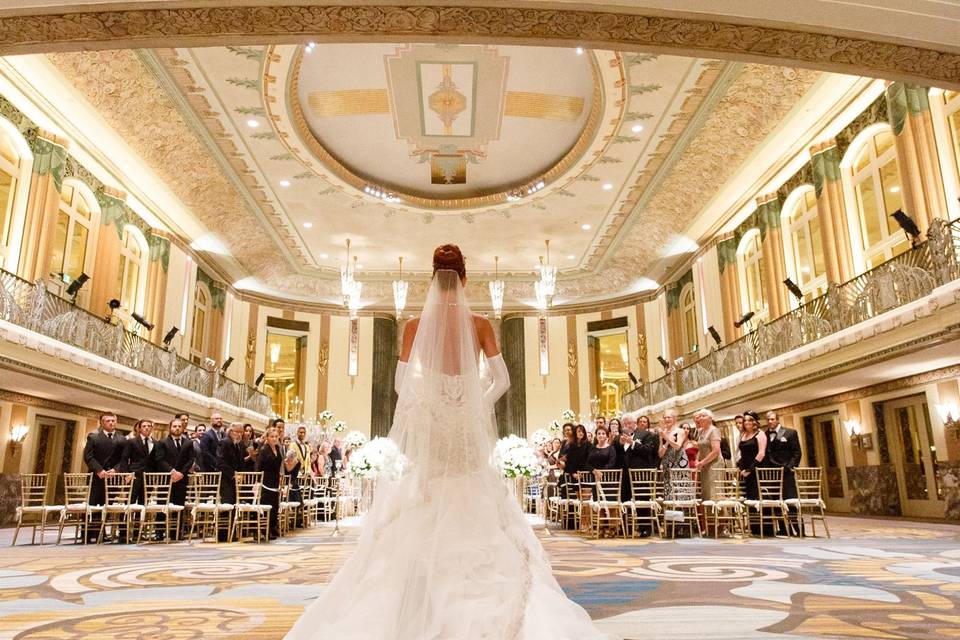 Ceremony hall of mirrors