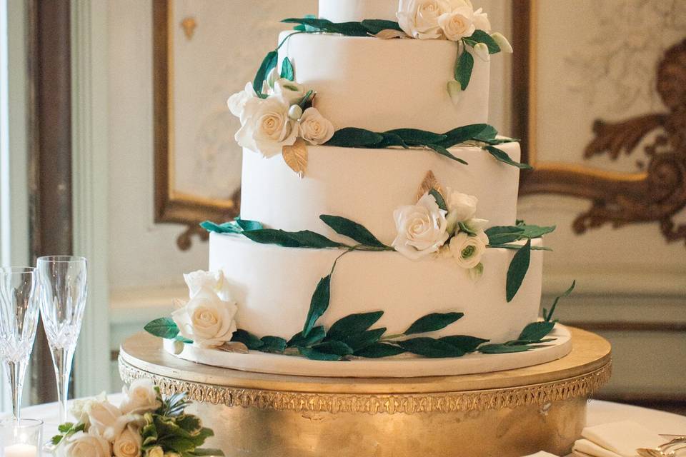 Matte ivory fondant