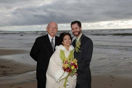 Beach Couple With Terry