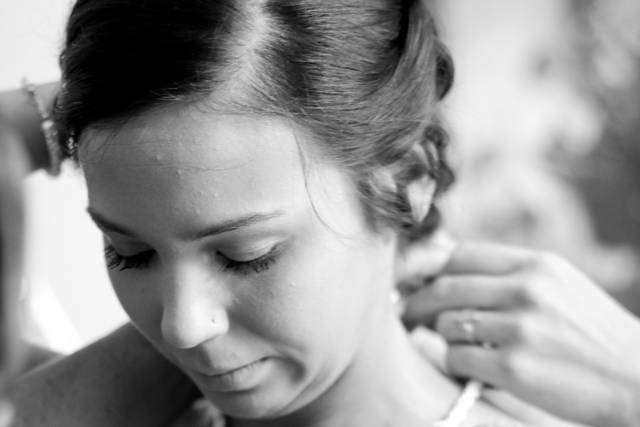 Bride wedding day