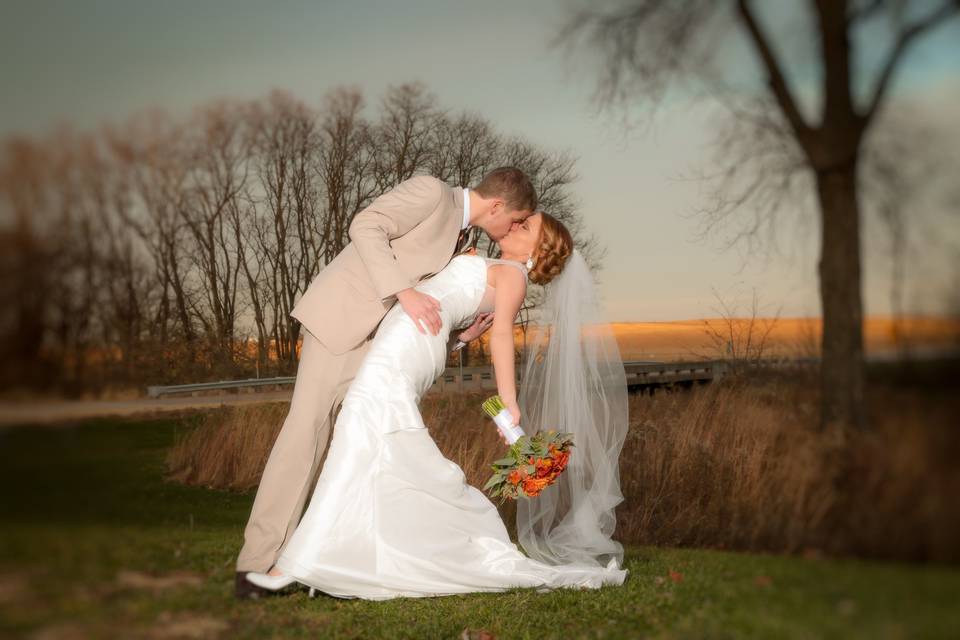 Bride & Groom wedding day