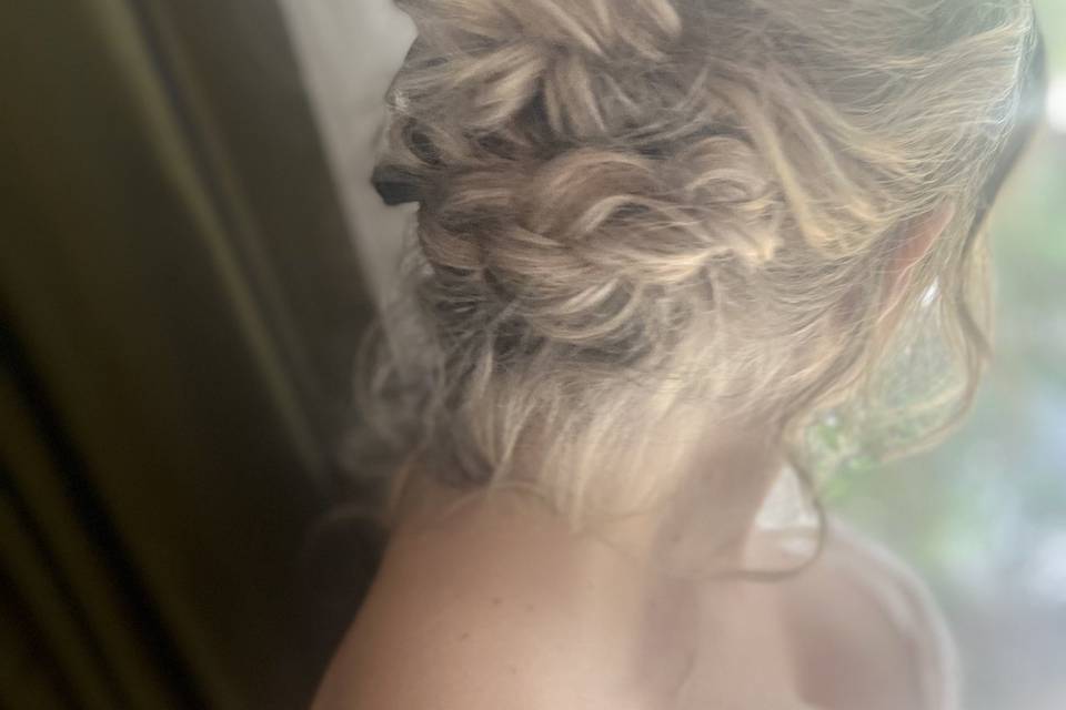 Soft updo