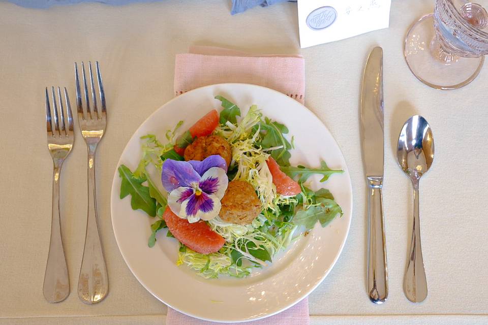 Plated Salad