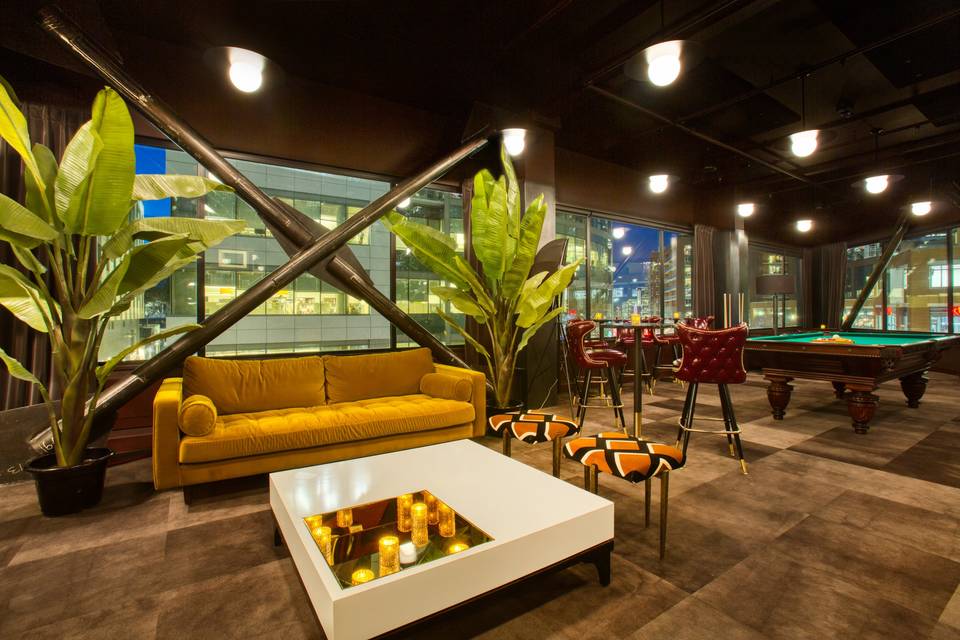 Gold Dust Room reception lobby