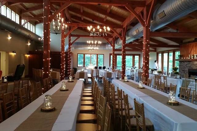 Table, chair, and linen rental