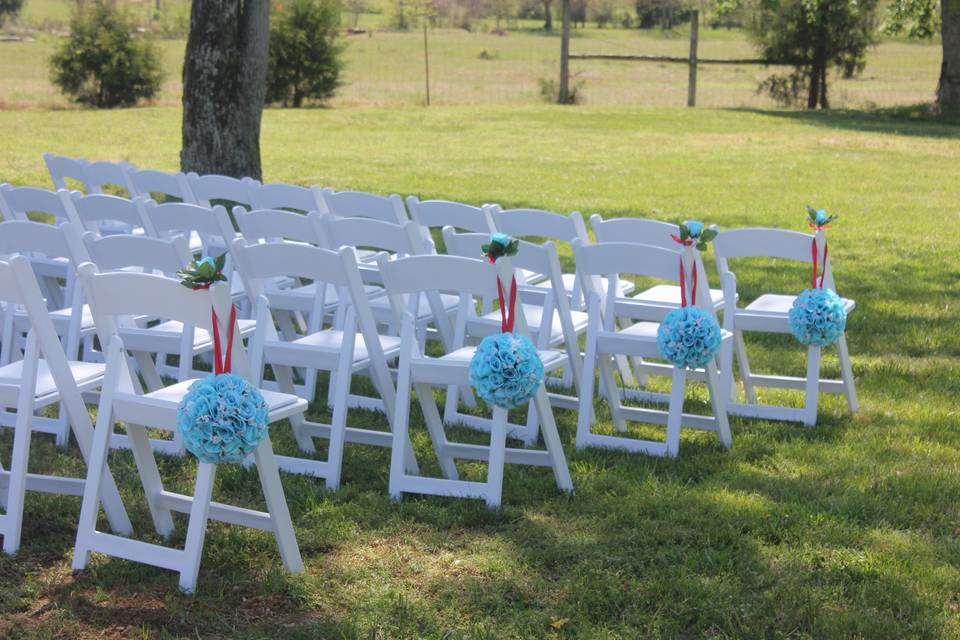 Wedding chairs