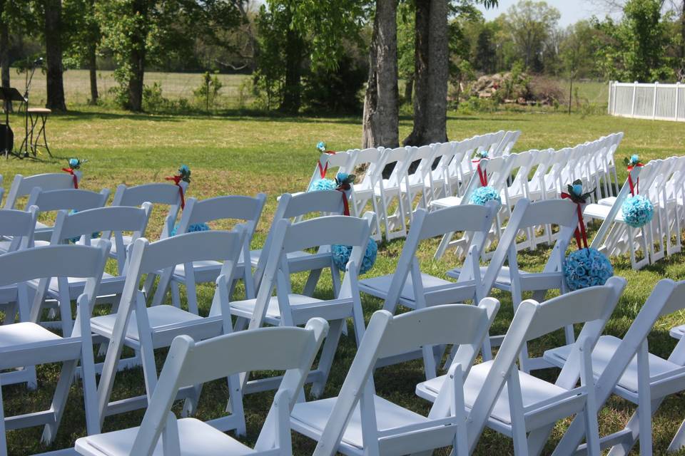 Wedding chairs