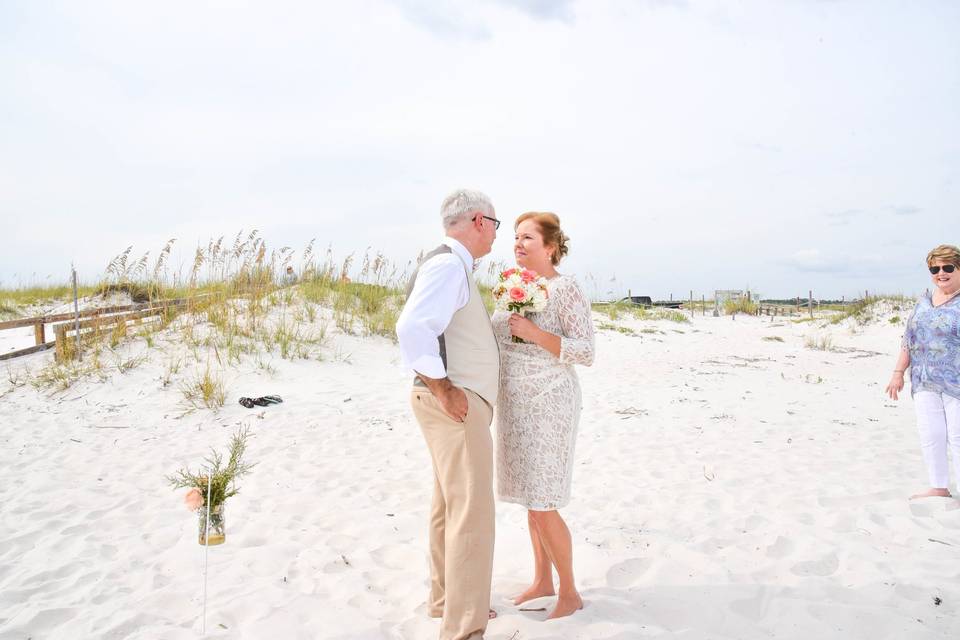 Beach wedding