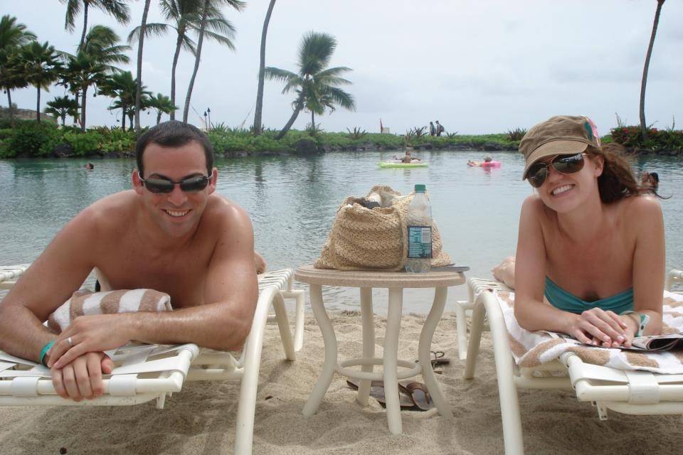 Paul and Megan in Kauai
