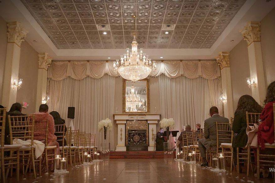 Aisle decor wedding​