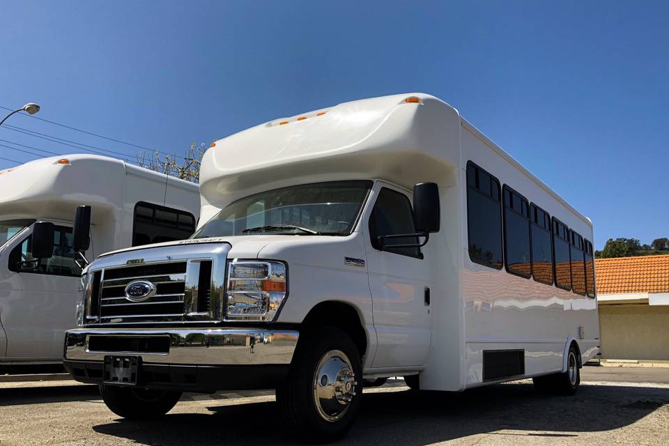 28 passenger shuttles are ready to roll