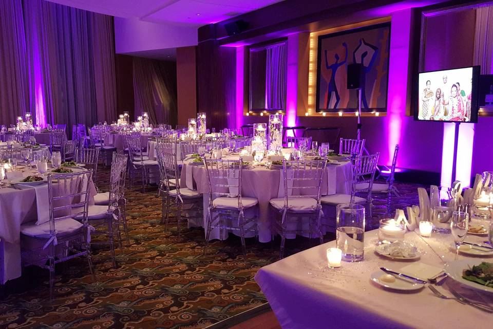 Prime Events and Productions Uplighting at The Diplomat Resort