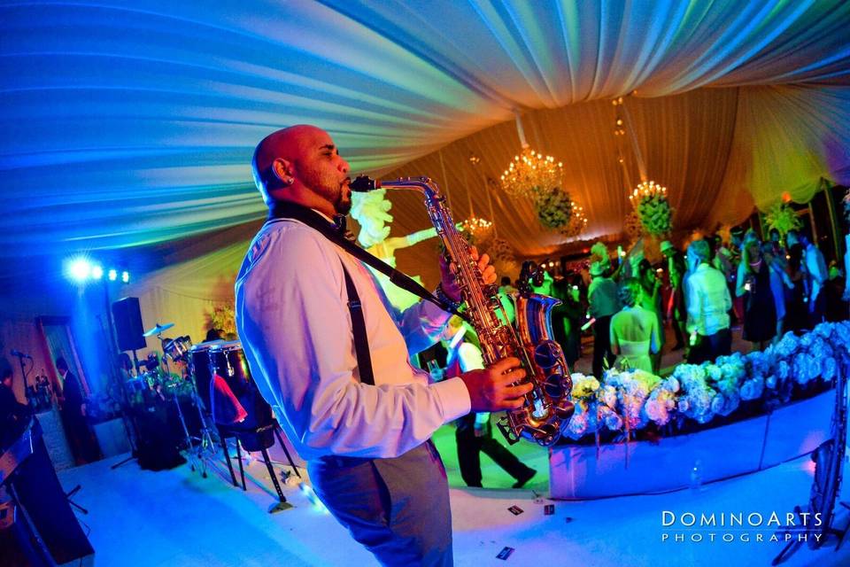 Prime Events and Productions Vivo Dj Live Fusion Saxophone Player
