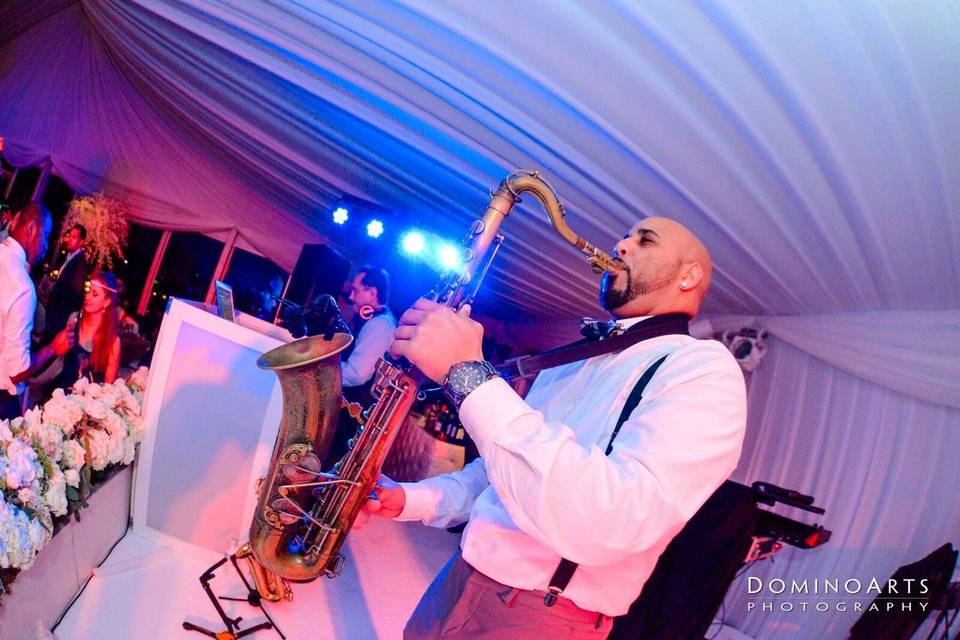 Prime Events and Productions Vivo Dj Live Fusion Saxophone Player