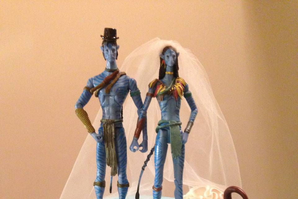 Avatar Wedding Cake