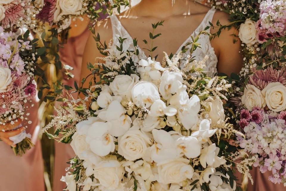 Bridal bouquet/bridesmaids