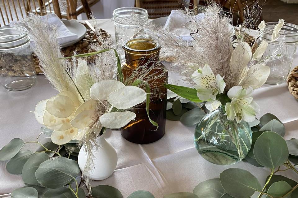 Eucalyptus/ table decor