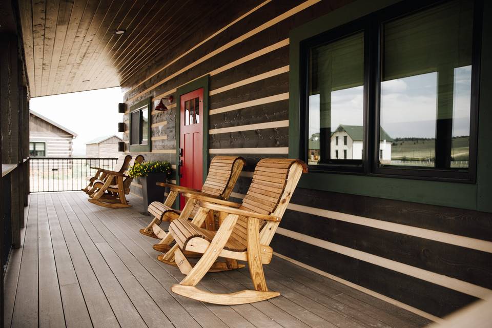 Private Cabin Porch