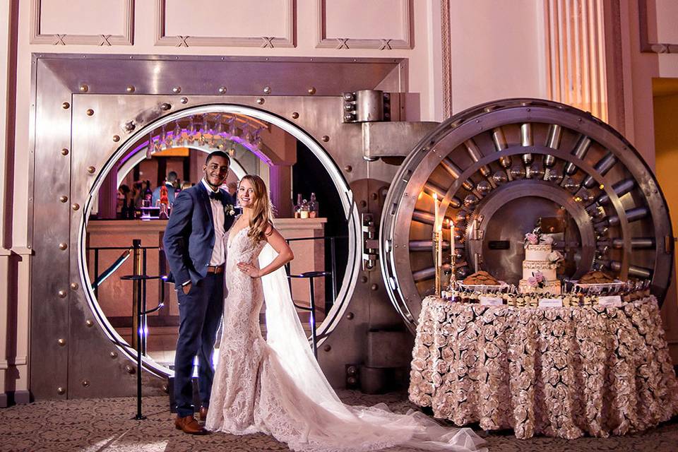 Vault bar inside the ballroom