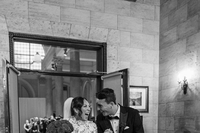 Couple after Ceremony