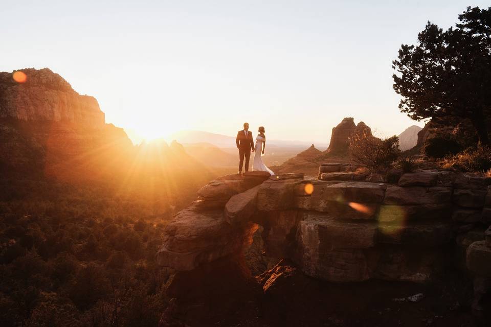 Sunset overlook